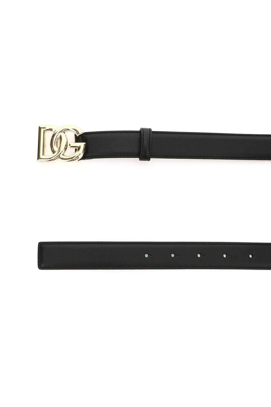 Women * | Logo Belt Dolce & Gabbana Store Black