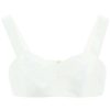 Women * | Monogram Bralette Top Dolce & Gabbana Online Store White