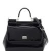 Women * | Sicili' Medium Bag Dolce & Gabbana Discounts Black