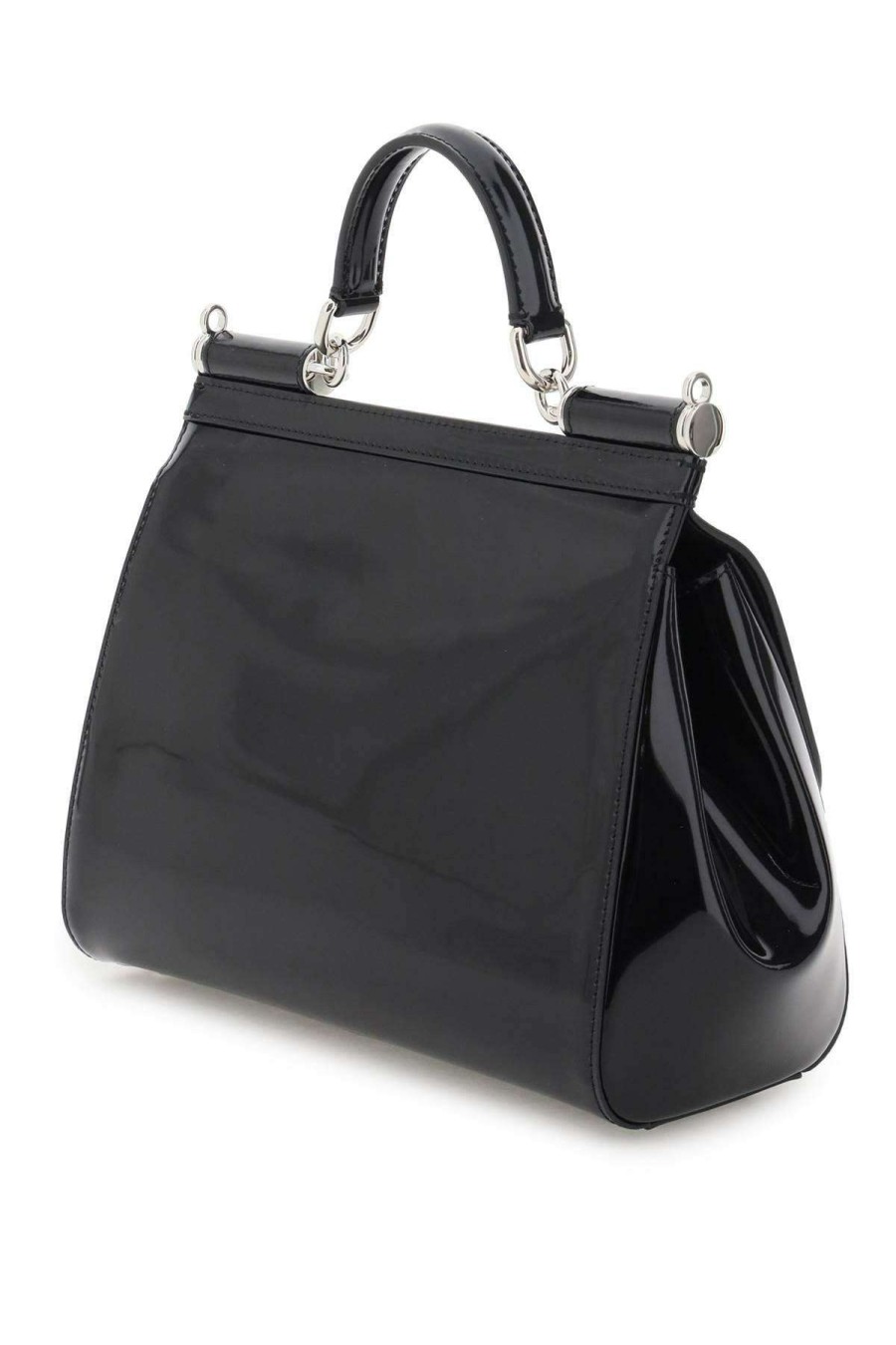 Women * | Sicili' Medium Bag Dolce & Gabbana Discounts Black