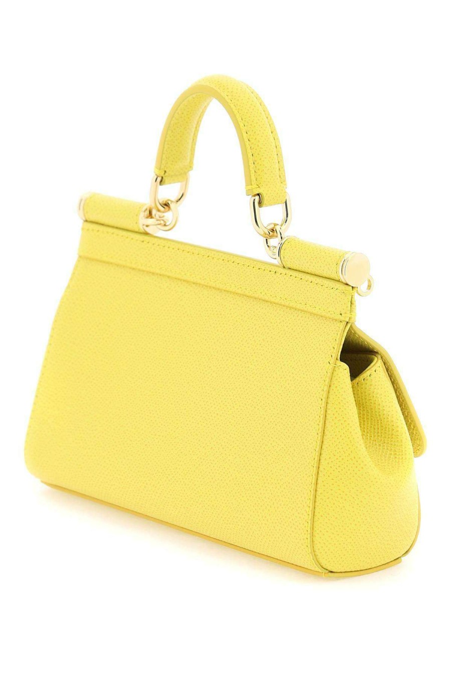 Women * | Dauphine Mini 'Sicily' Bag Dolce & Gabbana Cheap Online Yellow