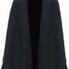 Women * | Moire And Taffeta Cape Dolce & Gabbana Tendy Style Black