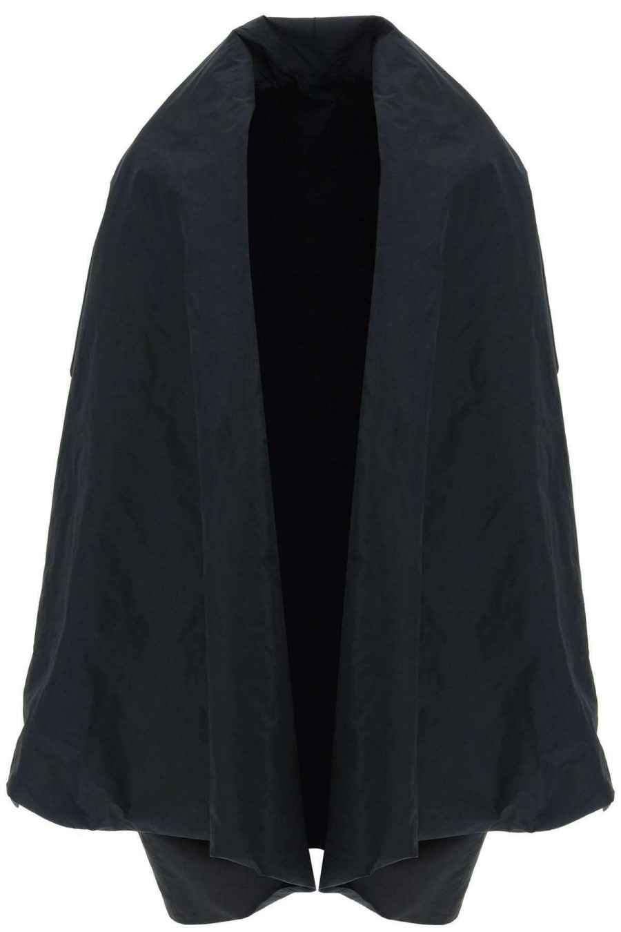 Women * | Moire And Taffeta Cape Dolce & Gabbana Tendy Style Black