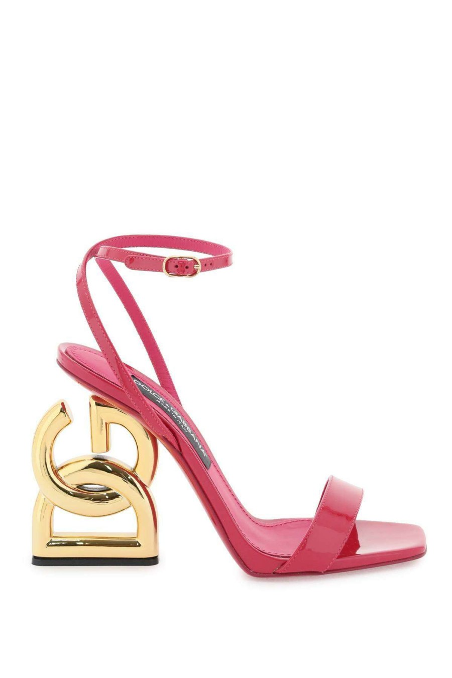 Women * | Dg Pop Heel Sandals Dolce & Gabbana Top Sellers Pink