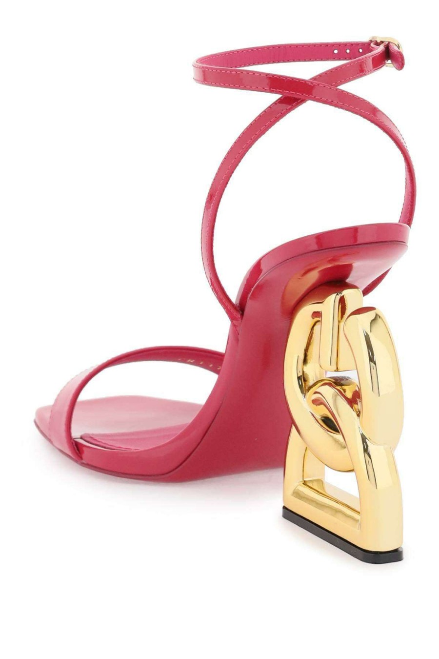 Women * | Dg Pop Heel Sandals Dolce & Gabbana Top Sellers Pink