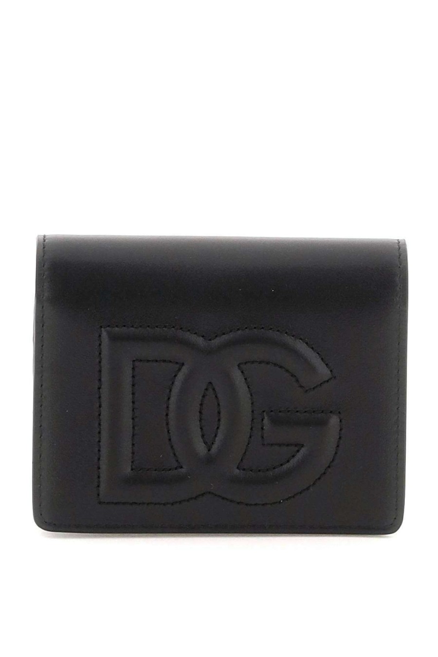 Women * | Logoed Wallet Dolce & Gabbana Online Sales Black