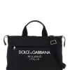 Men * | Logoed Duffel Bag Dolce & Gabbana New Arrivals Black