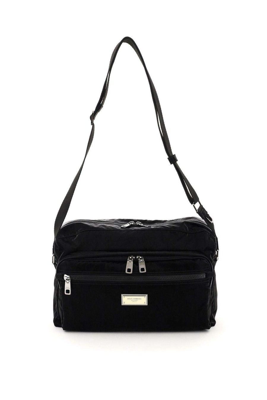 Men * | Samboil Big Camera Bag Dolce & Gabbana Online Black