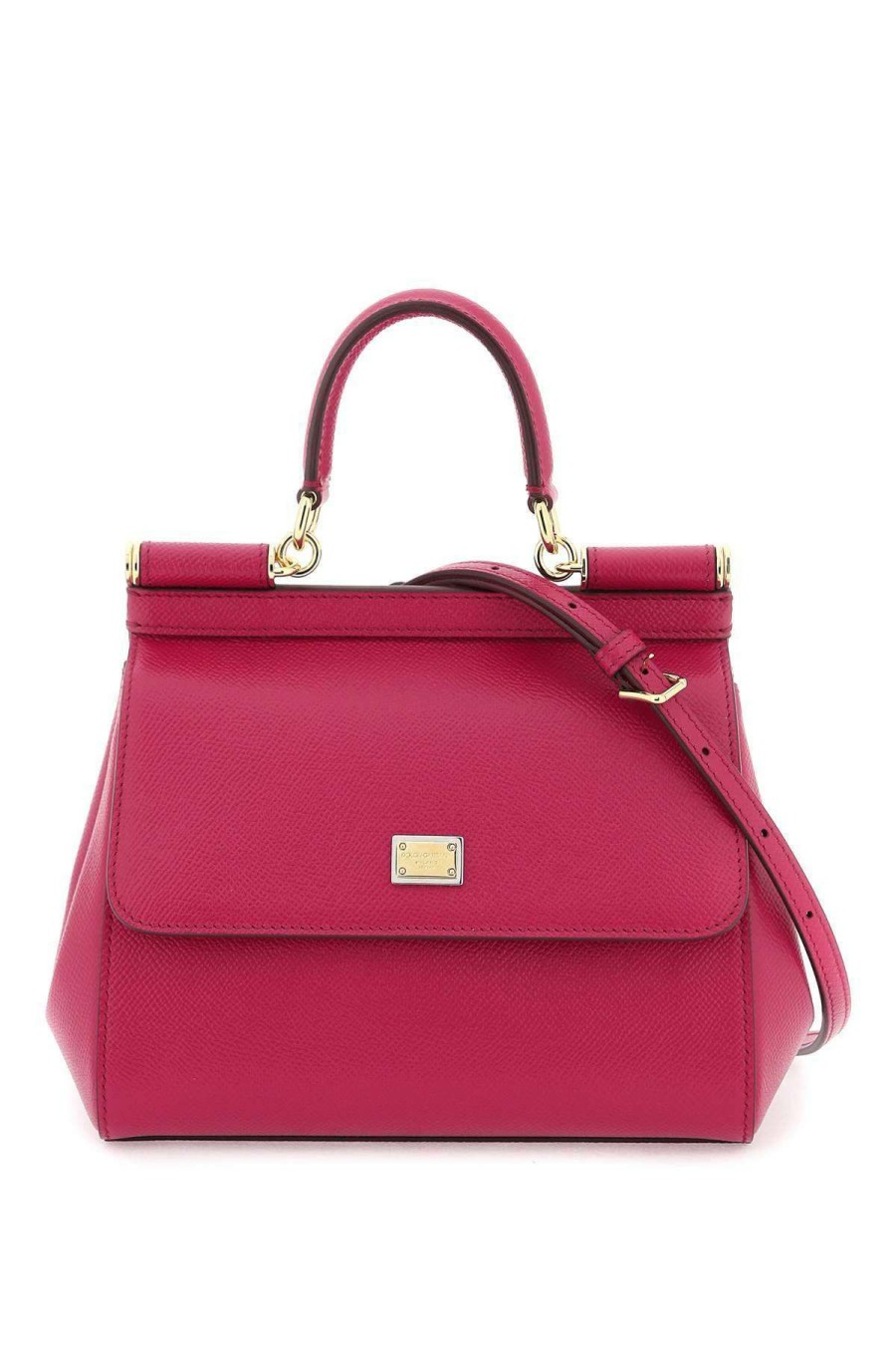 Women * | Small Sicily Bag Dolce & Gabbana Tendy Style Fuchsia