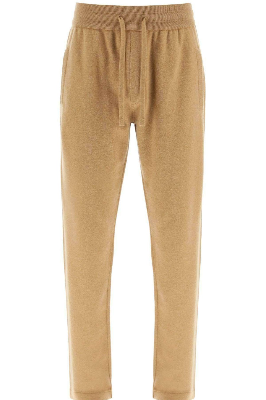 Men * | Cashmere Pants Dolce & Gabbana 100% Guarantee Brown