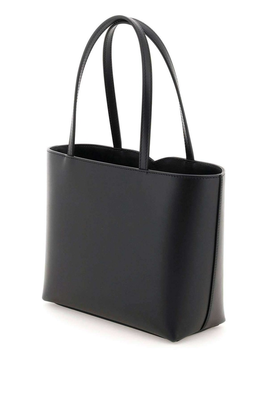 Women * | Logo Shopping Bag Dolce & Gabbana Featured Black