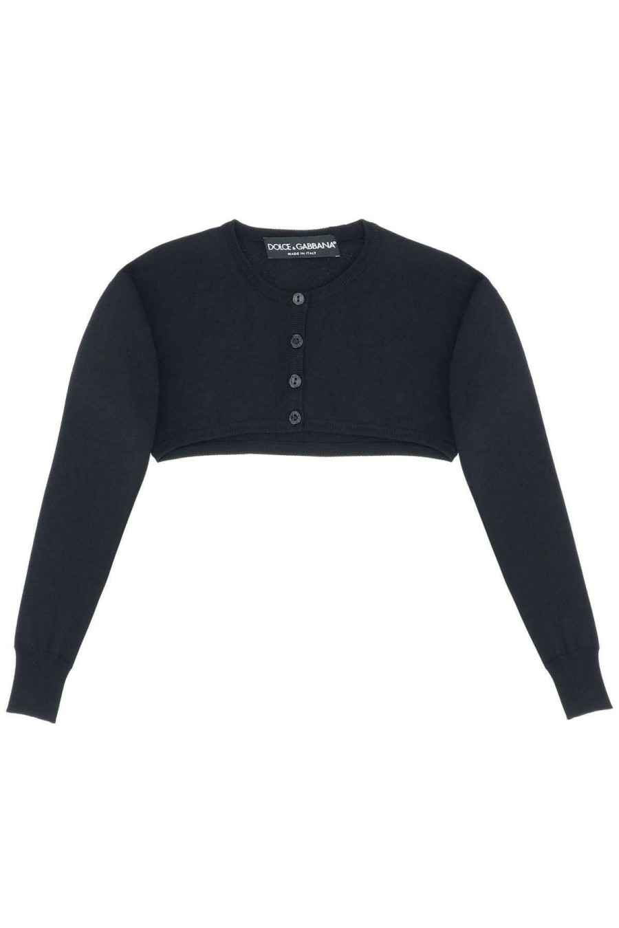 Women * | Knitted Shrug Dolce & Gabbana Bargain Sale Black