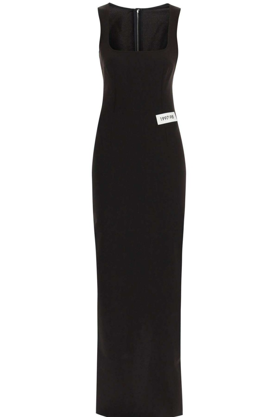 Women * | Kim Dolce&Gabbana Maxi Dress Dolce & Gabbana Excellent Quality Black