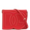 Women * | Leather Crossbody Bag Dolce & Gabbana Limited Edition Red