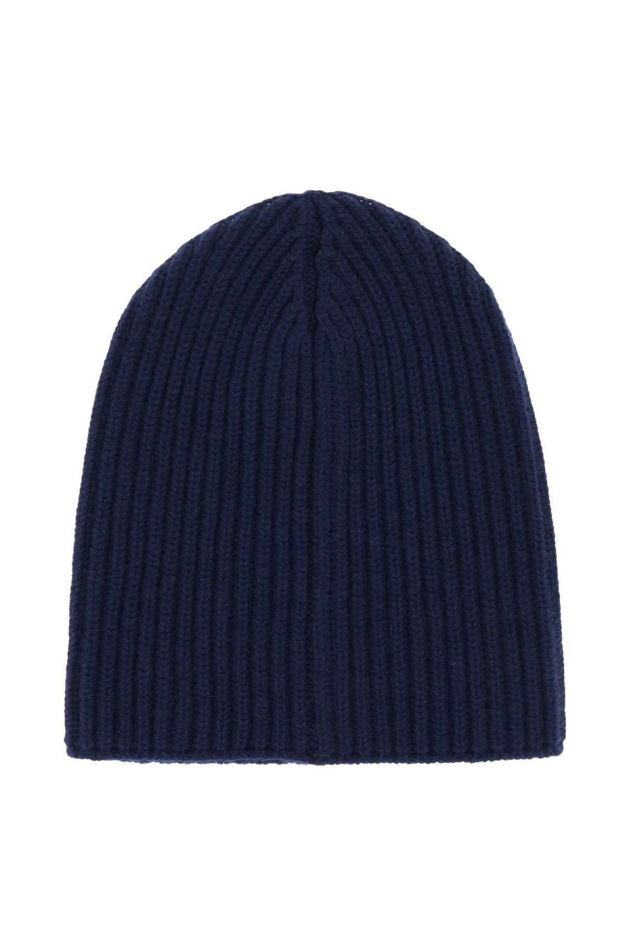 Men * | Cashmere Beanie Hat With Logo Medal Dolce & Gabbana Latest Blue