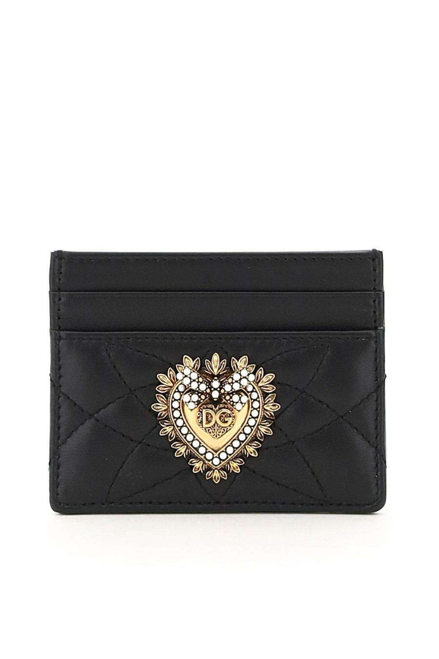 Women * | Devotion Card Holder Dolce & Gabbana Large Choice Black