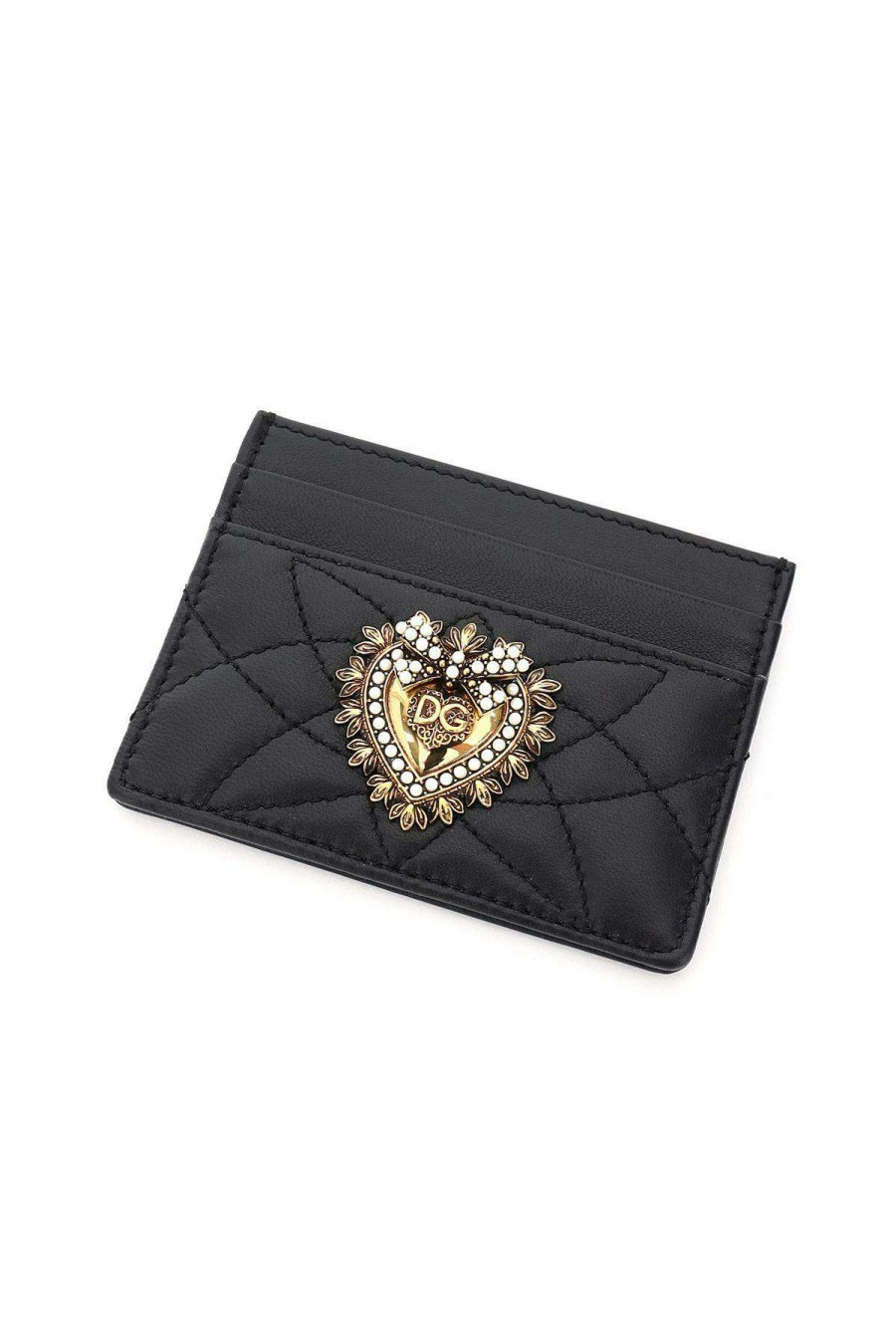 Women * | Devotion Card Holder Dolce & Gabbana Large Choice Black