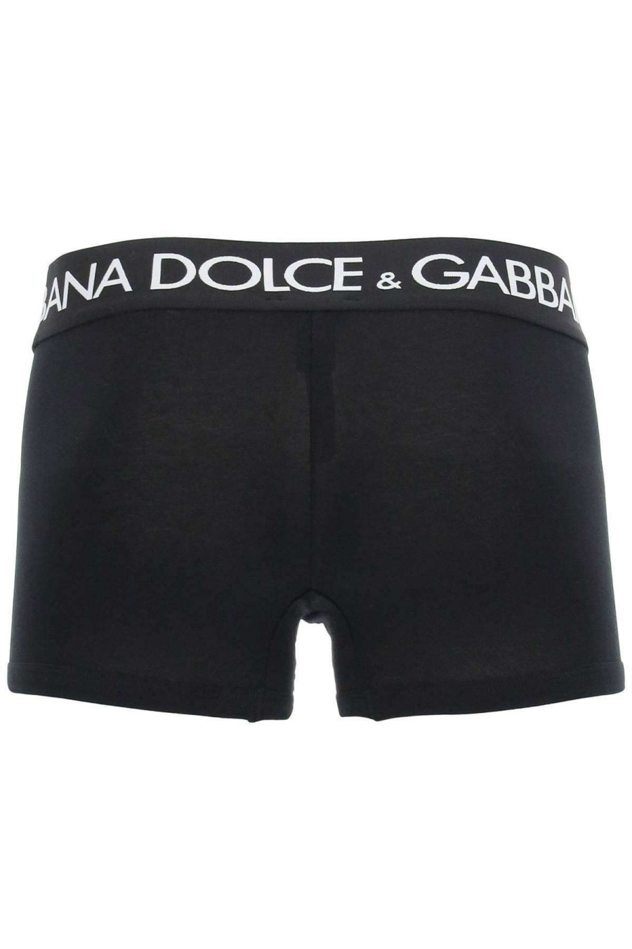 Men * | Bi-Pack Underwear Boxer Dolce & Gabbana Best Sale Black