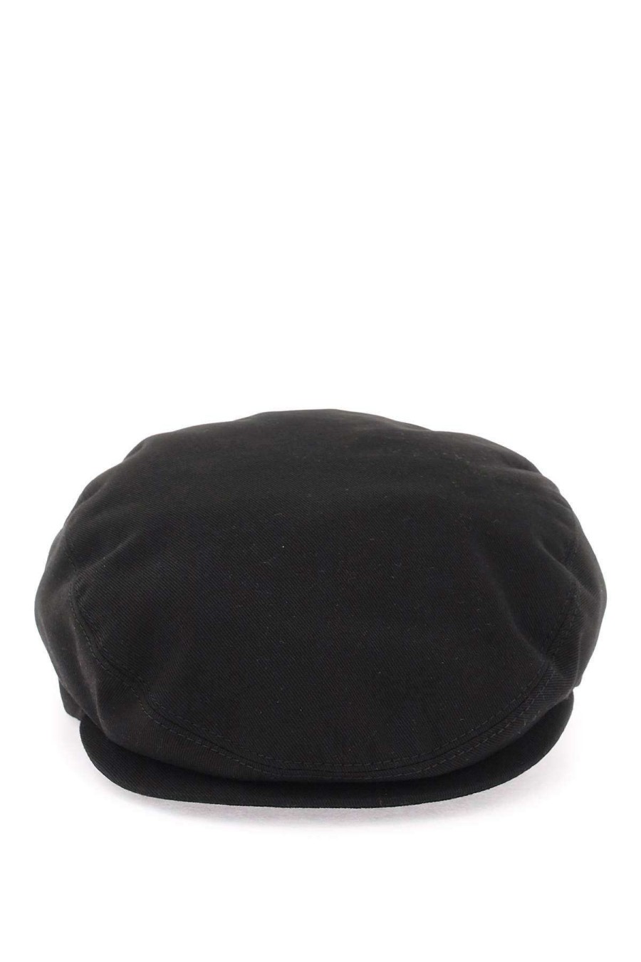 Men * | Logo Plaque Flat Cap Dolce & Gabbana Large Choice Black