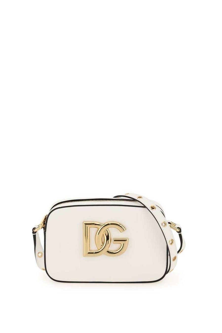 Women * | 3.5 Crossbody Bag Dolce & Gabbana Special Offers White