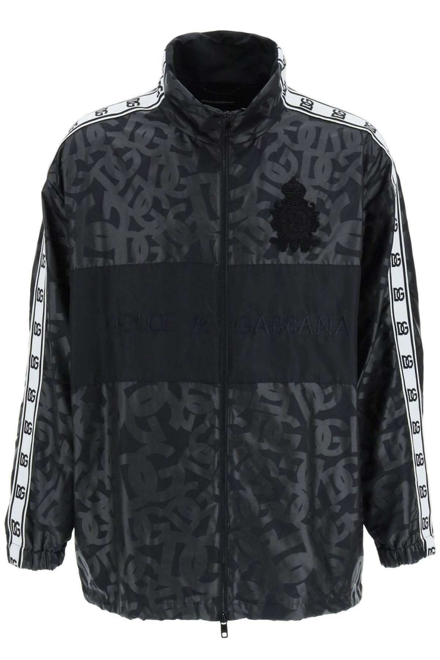 Men * | Logoed Jacket Dolce & Gabbana Bargain Sale Black