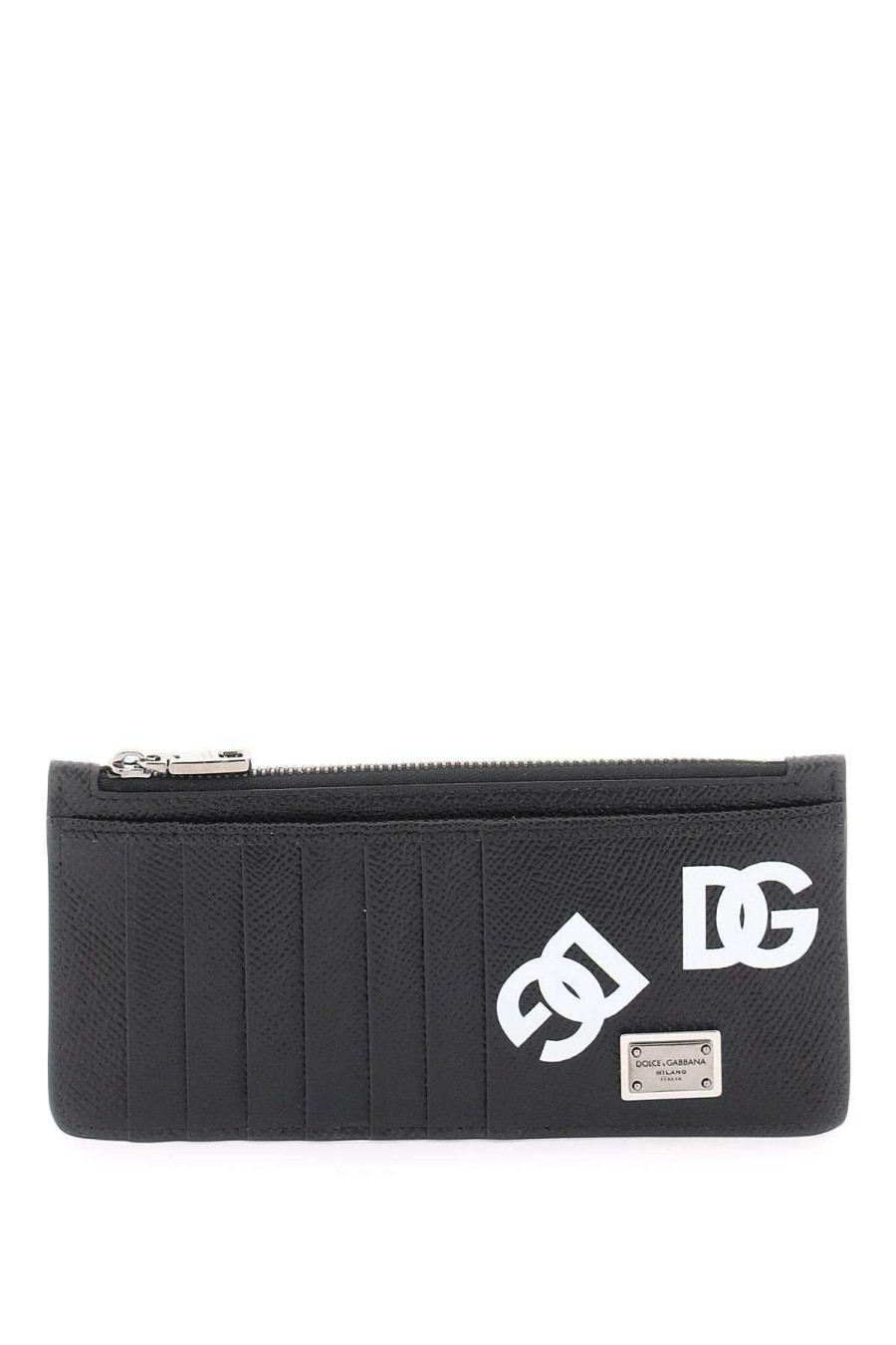 Men * | Multi Pockets Cardholder Dolce & Gabbana Online Sales Black