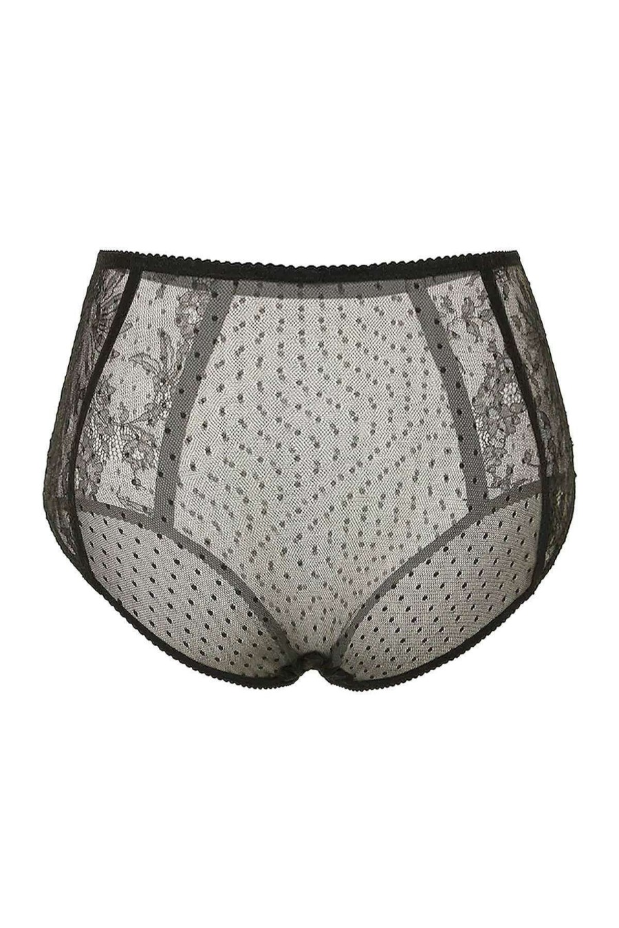 Women * | High Waist Briefs Dolce & Gabbana Excellent Black