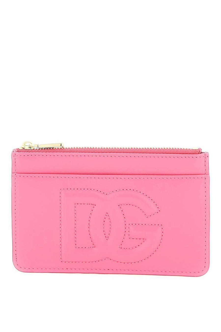 Women * | Logoed Card Holder Dolce & Gabbana Best Sale Pink