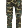 Men * | Camouflage Cargo Pants Dolce & Gabbana Low Price Green/Beige/Black