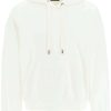 Men * | Embossed Dg Logo Hoodie Dolce & Gabbana New Threads White