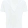 Men * | V-Neck T-Shirt Dolce & Gabbana Large Choice White