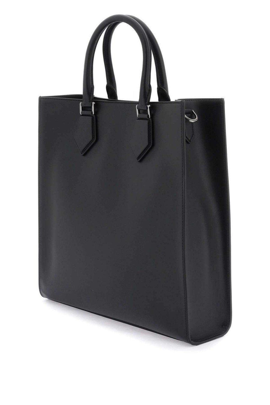 Men * | Embossed Logo Tote Bag Dolce & Gabbana Store Black