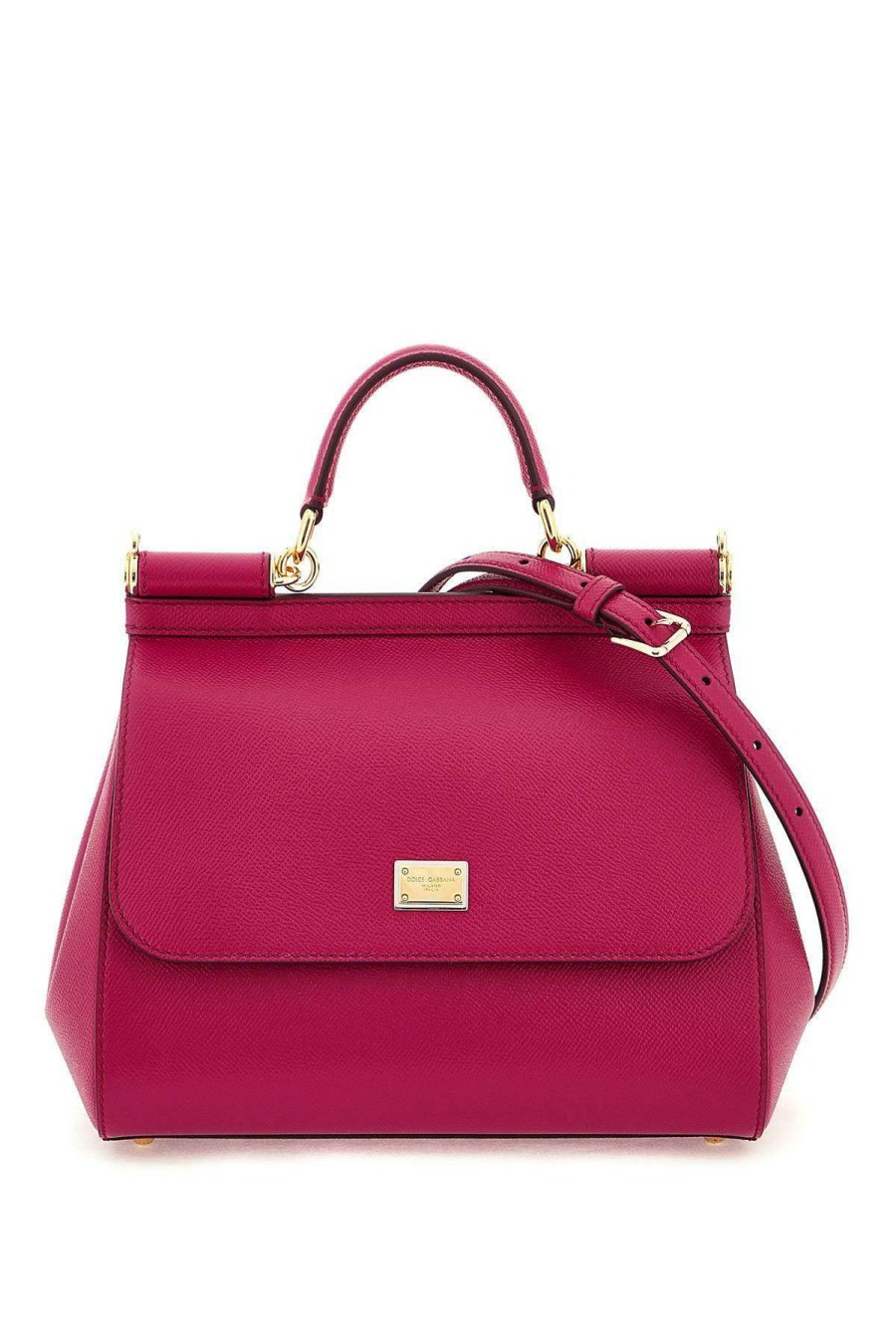 Women * | Medium Sicily Bag Dolce & Gabbana 100% Guarantee Fuchsia