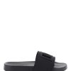 Men * | Cut-Out Logo Slides Dolce & Gabbana Online Sales Black