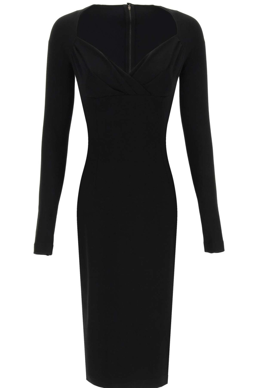 Women * | Sheat Dress Dolce & Gabbana Exclusive Design Black