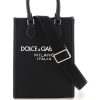 Men * | Small Nylon Tote Bag With Logo Dolce & Gabbana Attractive Black