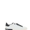 Men * | Portofino Nappa Leather Sneakers Dolce & Gabbana Discounts White/Black