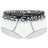 Men * | Brando Underwear Brief Dolce & Gabbana Discounts White