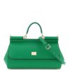 Women * | Medium New Sicily Bag Dolce & Gabbana Good Quality Green