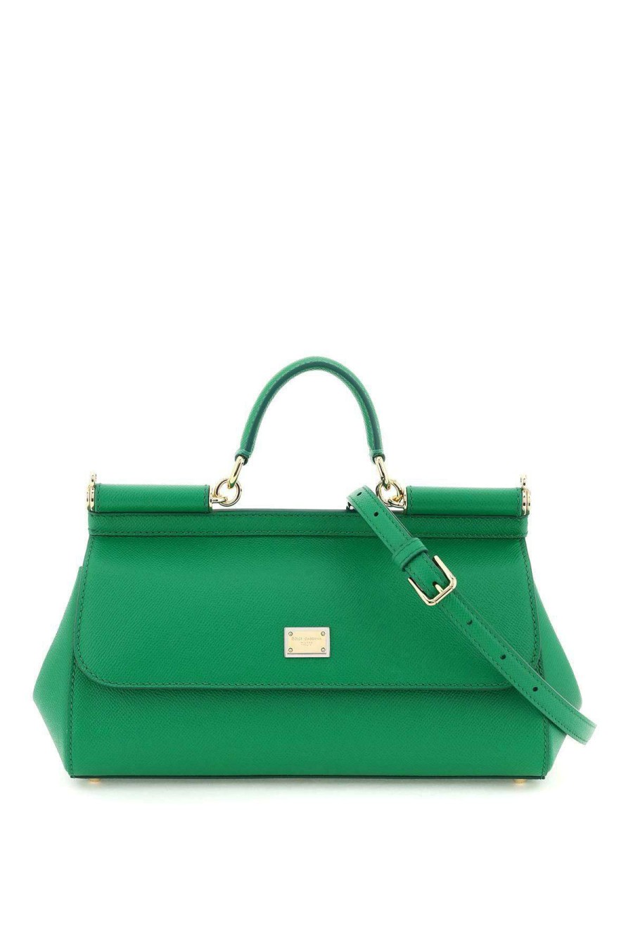 Women * | Medium New Sicily Bag Dolce & Gabbana Good Quality Green