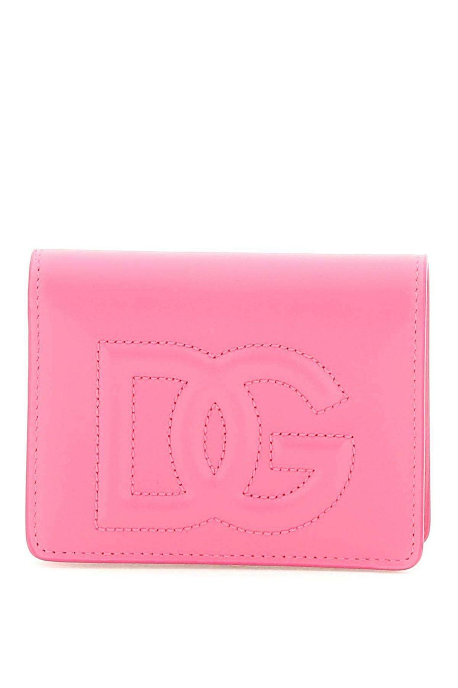 Women * | Logoed Wallet Dolce & Gabbana Good Quality Pink