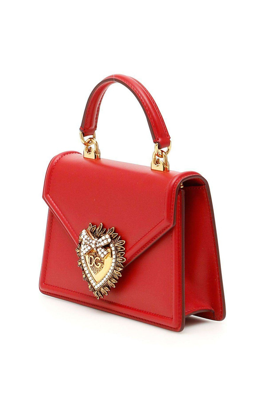 Women * | Mini Devotion Bag Dolce & Gabbana Limited Edition Red