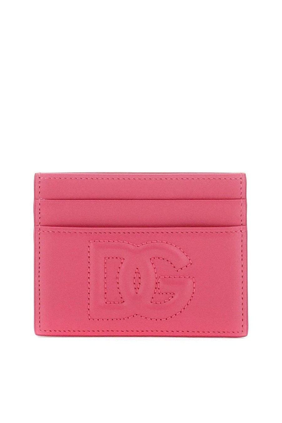 Women * | Logoed Cardholder Dolce & Gabbana Online Sales Fuchsia