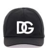 Men * | Baseball Cap With Logo Embroidery Dolce & Gabbana Excellent Black