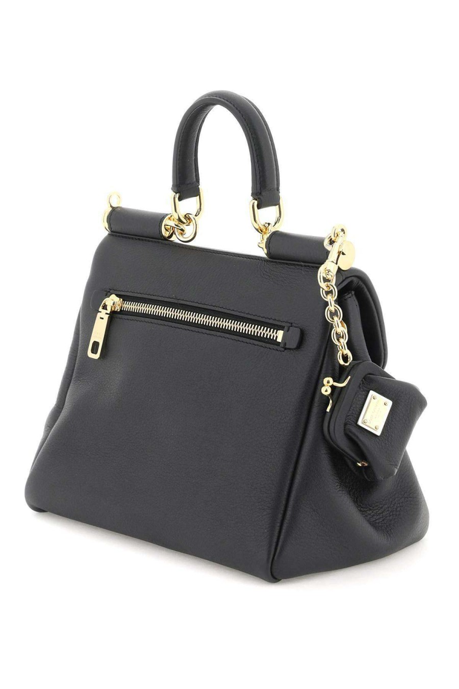 Women * | Soft 'Sicily' Handbag Dolce & Gabbana Top Sellers Black