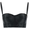 Women * | Kim Dolce&Gabbana Bustier Dolce & Gabbana Discounts Black