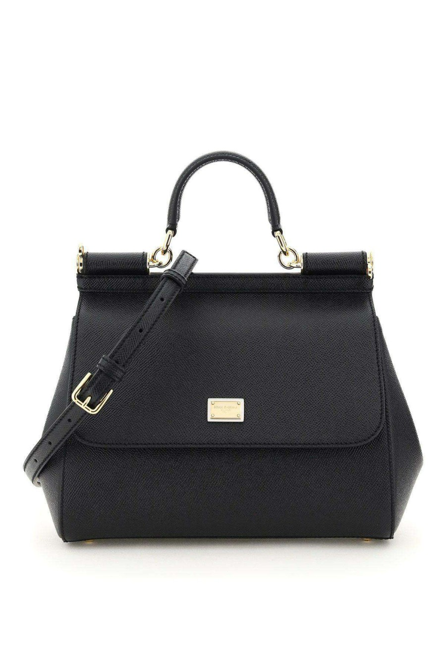 Women * | Medium Sicily Bag Dolce & Gabbana Online Sales Black