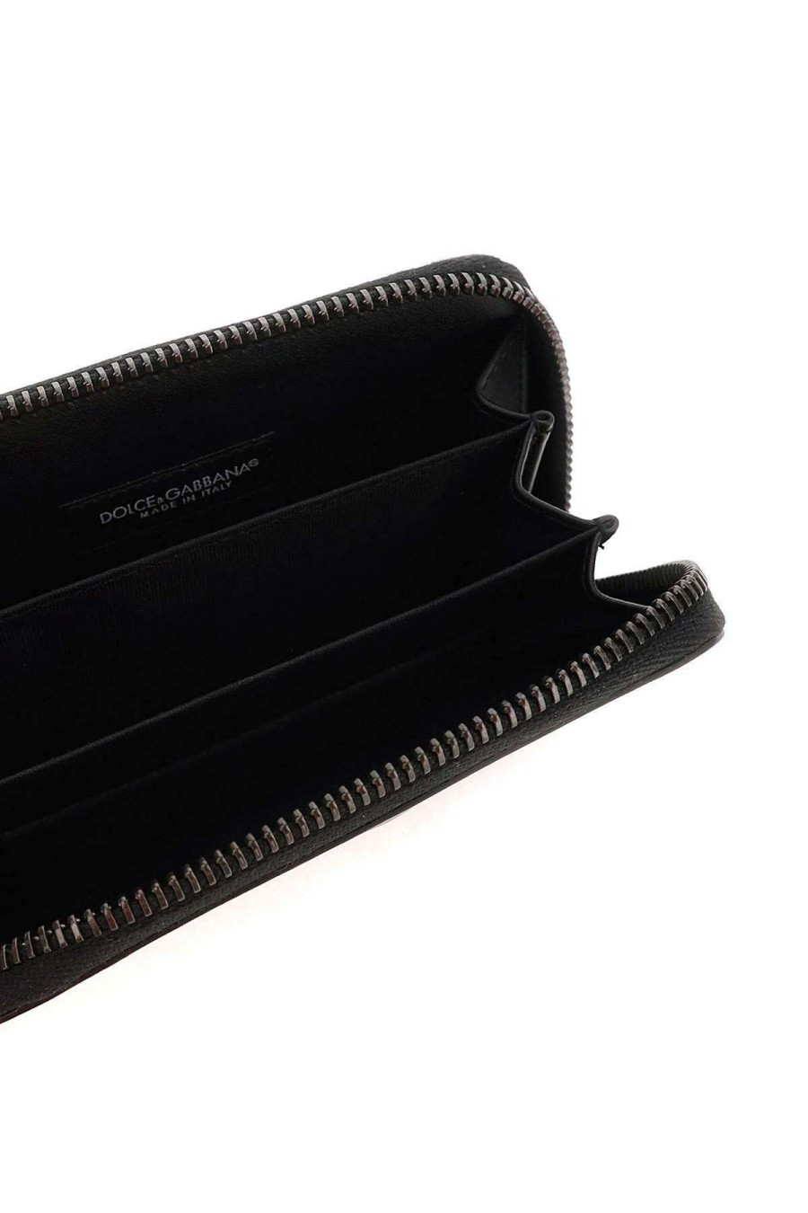 Men * | Leather Wallet Dolce & Gabbana Special Style Black