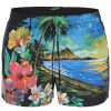 Men * | Hawaii Print Swim Trunks Dolce & Gabbana Large Choice Multicolor