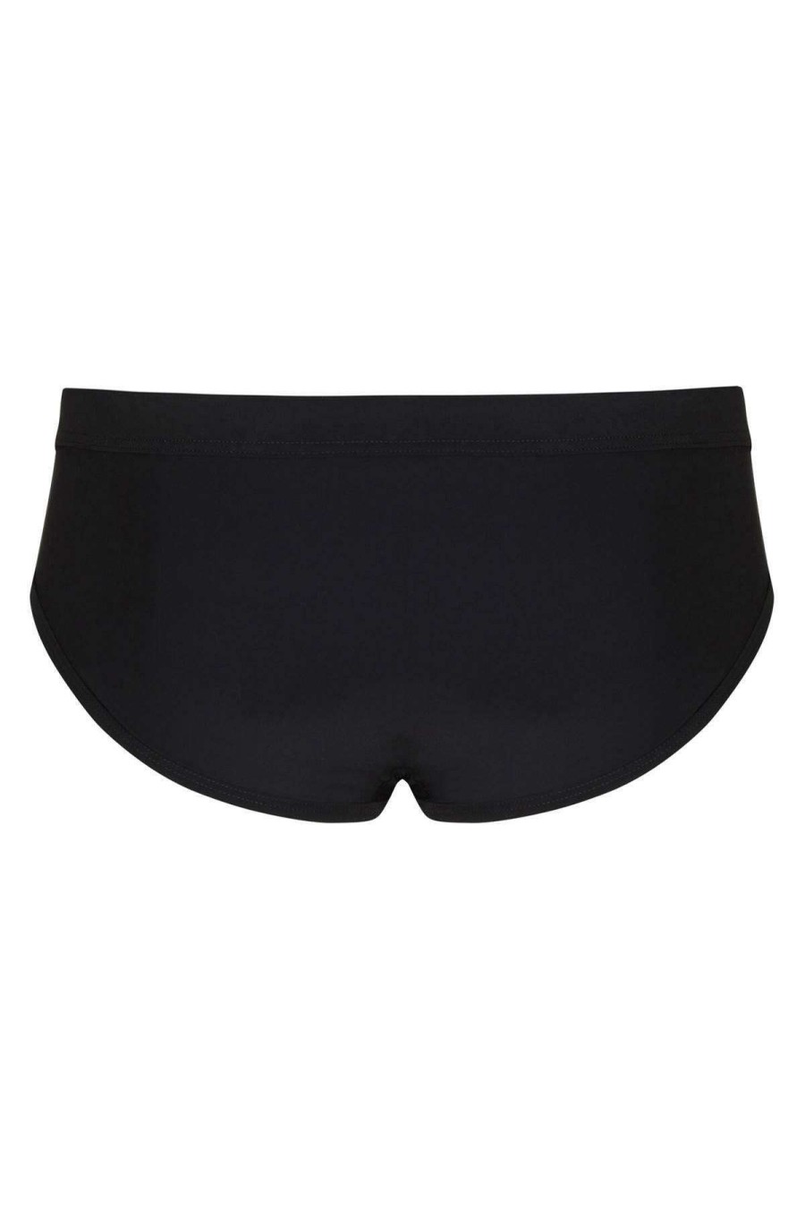 Men * | Swim Briefs With Plate Dolce & Gabbana Limited Edition Black